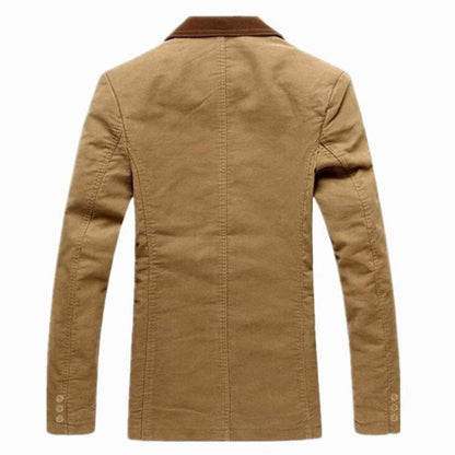Blazer décontracté pour homme, manteau surdimensionné, mode, manches longues, coupe slim, veste de costume | 8012 