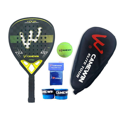 Raquettes de tennis avancées en fibre de carbone de haute qualité en forme de diamant 