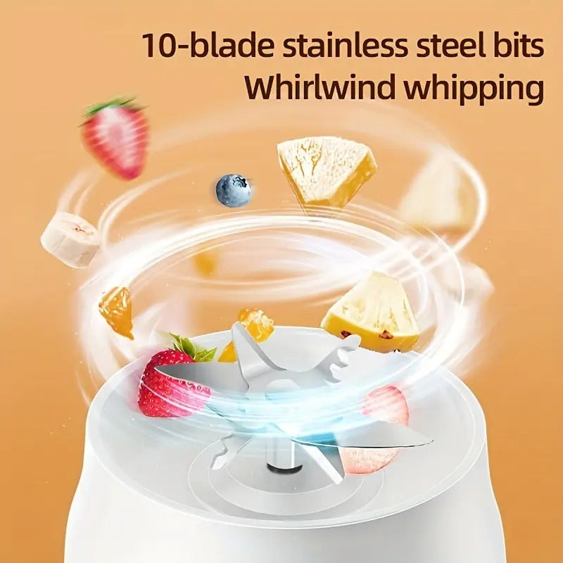 Portable Electric Juicer USB Rechargeable Multifunctional Blender Extracteur for Home | 280187