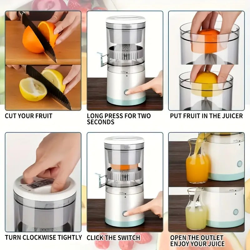 Compact Electric Portable Juicer – Mini Electric Juice Cup, Ideal Gift for Holidays & Everyday Use | OL165111542