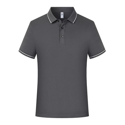 Polo da uomo in 100% cotone, a maniche corte, modello polo | JH-S6001 