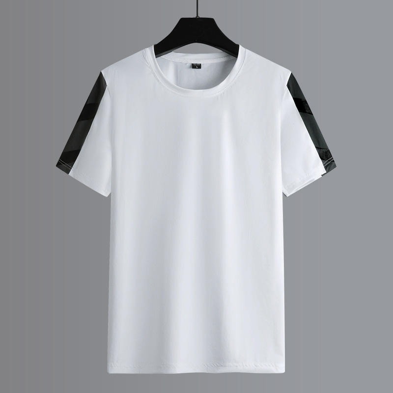 Men's Set Clothes 3 Pieces T Shirt Short Sleeve Solid Color Summer Sets | 1083