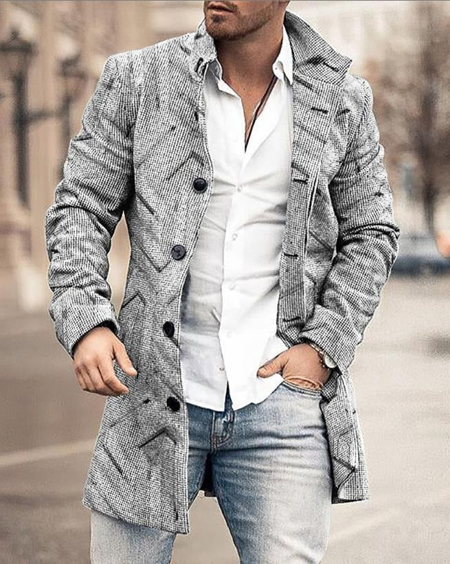 Cappotto invernale in lana da uomo di alta qualità, bellissimo nuovo design | K5 