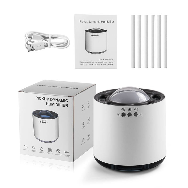 Newest Essential Oil Diffuser Humidifier Home Disco Ball Aromatherapy Diffuser with Cool Mist & LED Lights | 262