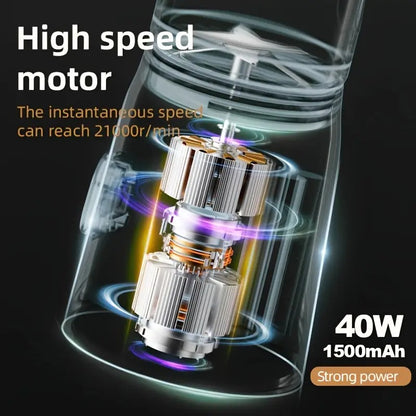 Portable Electric Juicer USB Rechargeable Multifunctional Blender Extracteur for Home | 280187