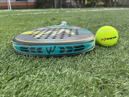 Raquettes de tennis avancées en fibre de carbone de haute qualité en forme de diamant 