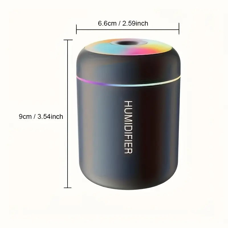 Aromatherapy Diffuser & Cool Mist Humidifier with Night Light – Boosts Plant Health & Air Quality, Ideal for Home & Office Decor | H09