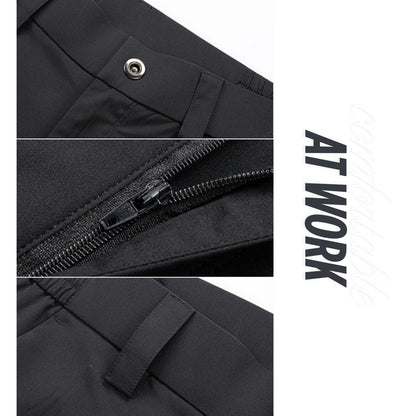 CoolForm Essentials – Men’s Lightweight Casual Pants for Work & Travel 2025 | L19-6666