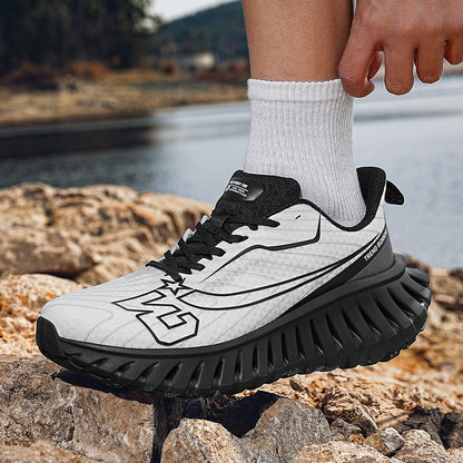 Carbon Plate Running Shoes for Men – Lightweight & Breathable with TPU Midsole Sneaker | A396