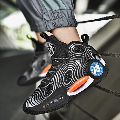 Chaussures de sport de marche respirantes à tige haute pour hommes | A268 