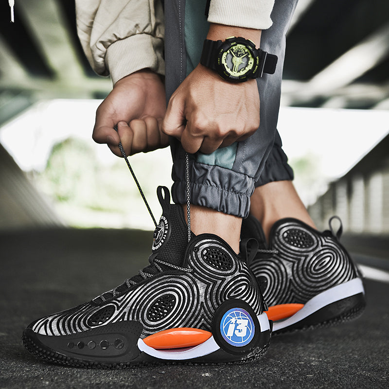 Chaussures de sport de marche respirantes à tige haute pour hommes | A268 