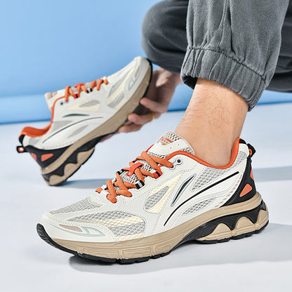 Men’s Retro Sport Sneakers – Lightweight Breathable Trainers with Cushioned Sole | A98