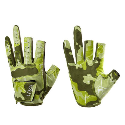 Summer 3-Finger Fishing Gloves – Anti-Slip & UV Protection | P032024