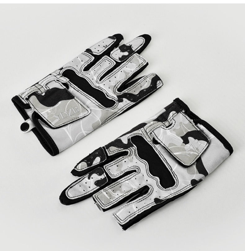 Summer 3-Finger Fishing Gloves – Anti-Slip & UV Protection | P032024