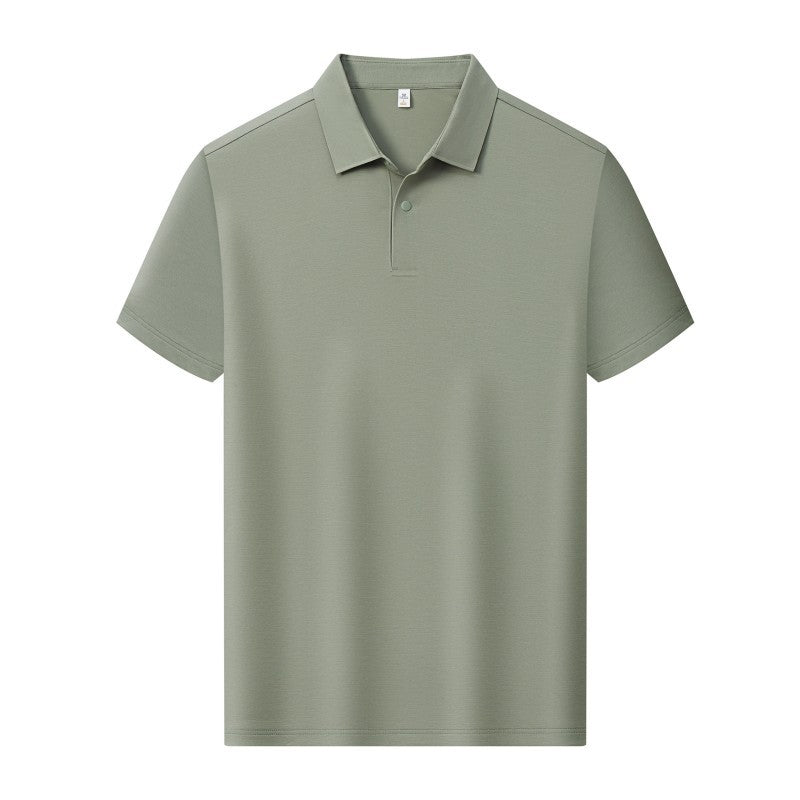 100-Count Mercerized Cotton Polo Shirt | Antibacterial & Cooling | Unisex Summer Short Sleeve Polo Tee | L11-8230