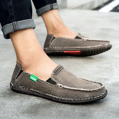 Men’s Plus Size Mesh Sneakers – Lightweight, Slip-On Outdoor Casual Shoes | 8808