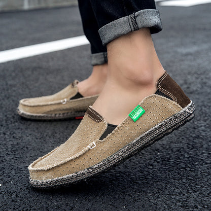 Men’s Plus Size Mesh Sneakers – Lightweight, Slip-On Outdoor Casual Shoes | 8808
