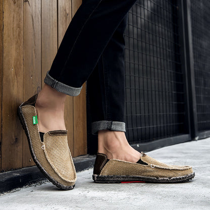 Men’s Plus Size Mesh Sneakers – Lightweight, Slip-On Outdoor Casual Shoes | 8808