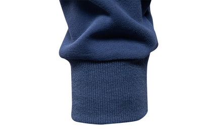 Men's Long Sleeve Polo Collar Sweatshirt - 2025 Spring Casual Streetwear Top | HD3006