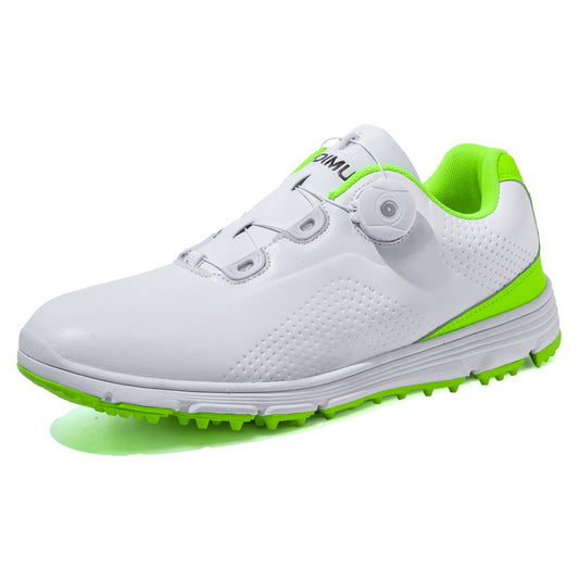 Chaussures de golf en cuir pour hommes Chaussures de golf imperméables et antidérapantes sans crampons | 20626