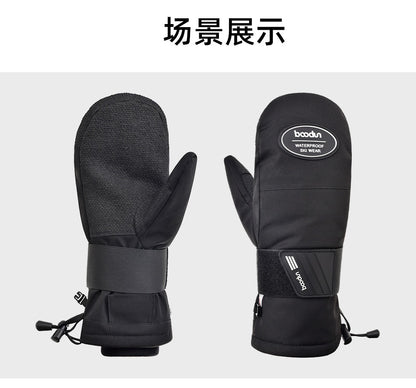 Boodun Kevlar Hipora Ski Gloves – Waterproof & Thermal Winter Gloves | 6332078