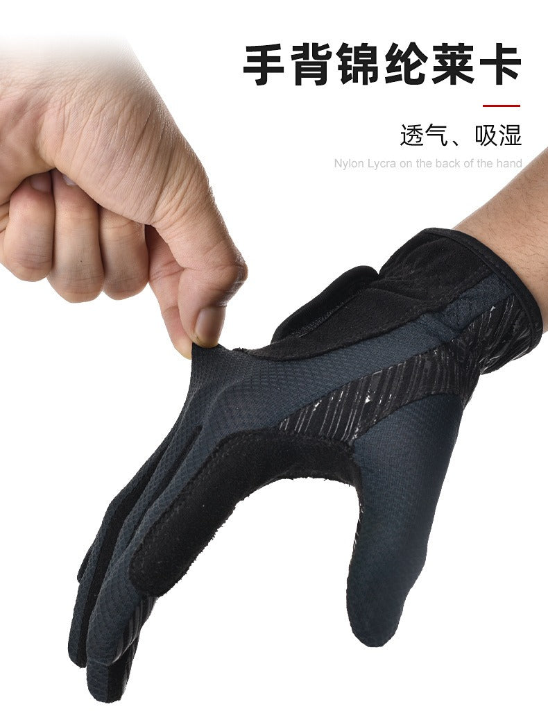 Boodun Equestrian Gloves – Anti-Slip Full Finger Riding Polo Gloves | L221727
