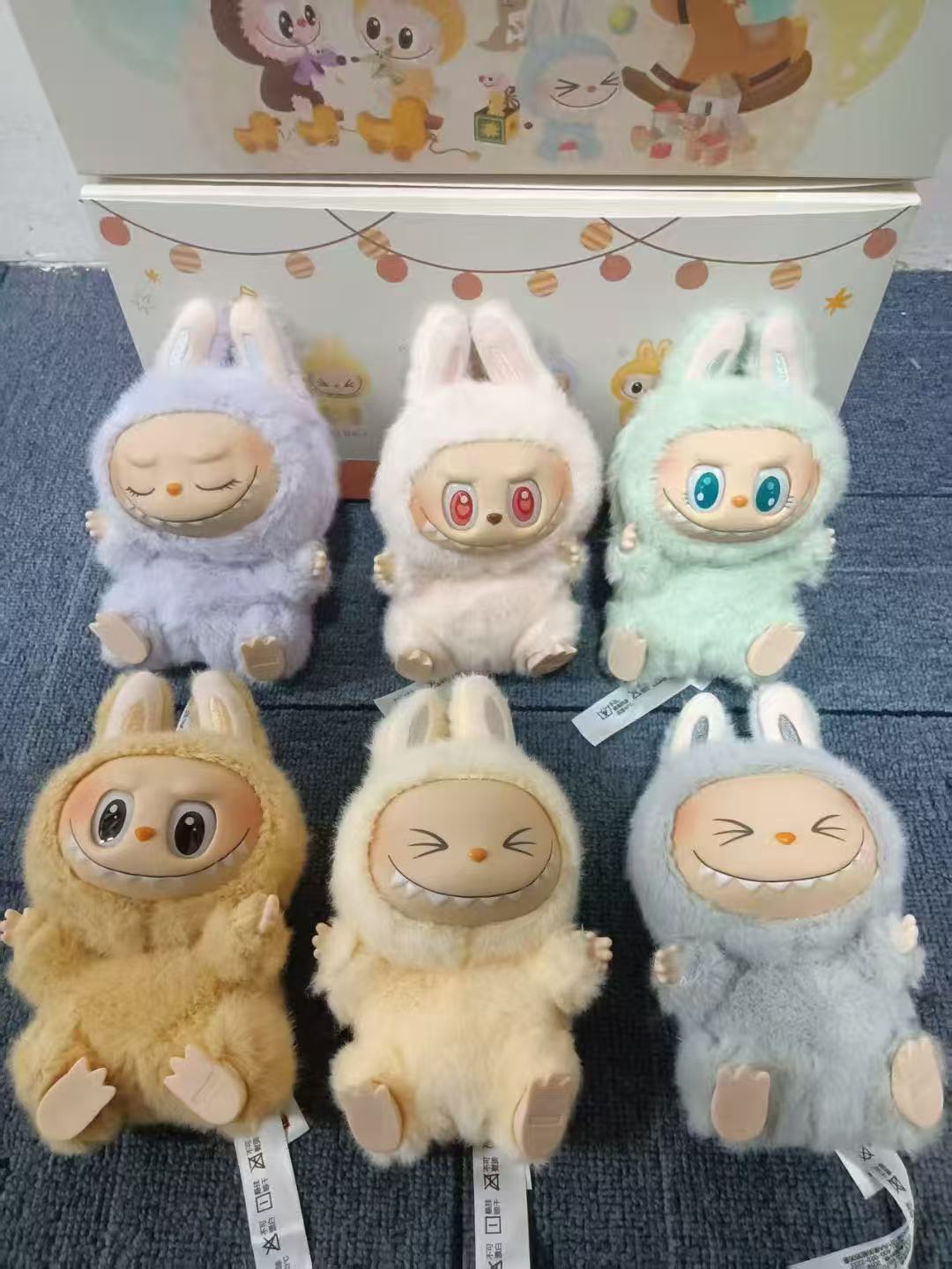 Labubu Style Blind Box Series 2 Sitting Edition | Set of 6 Labubu-Sitting Style