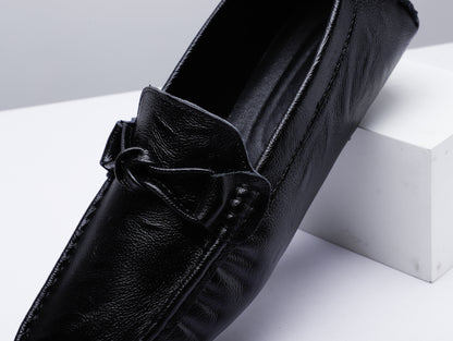 Men’s Genuine Leather Loafers – Classic Driving Moccasins with Anti-Slip Sole | 0063