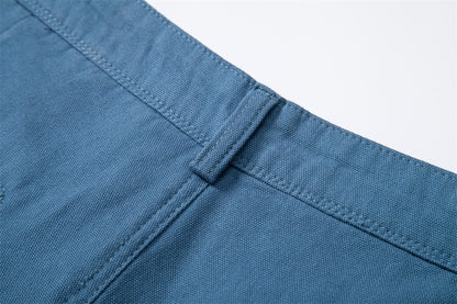Men's 100% Cotton Cargo Shorts - 2025 Summer Straight-Leg 5-Inch Casual Shorts | MZ0312