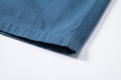 Men's 100% Cotton Cargo Shorts - 2025 Summer Straight-Leg 5-Inch Casual Shorts | MZ0312
