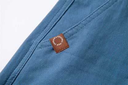 Men's 100% Cotton Cargo Shorts - 2025 Summer Straight-Leg 5-Inch Casual Shorts | MZ0312