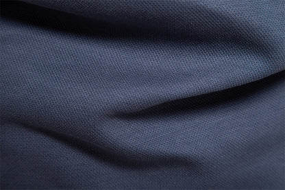Men's Washed Polo Shirt – Long Sleeve Cotton Blend Top | Smart-Casual Autumn Essential | PL255