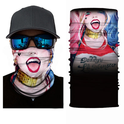 Pack Of 3/6 Men's Neck Warmer Gaiter Face Bandana Headband Mask | S251