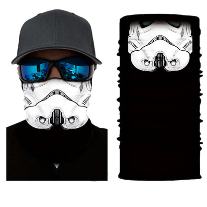 Pack Of 3/6 Men's Neck Warmer Gaiter Face Bandana Headband Mask | S251