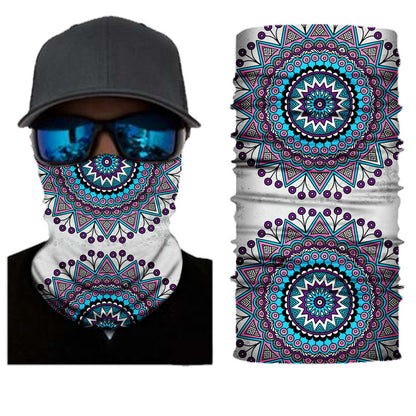 Pack Of 3/6 Men's Neck Warmer Gaiter Face Bandana Headband Mask | S251
