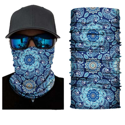Pack Of 3/6 Men's Neck Warmer Gaiter Face Bandana Headband Mask | S251