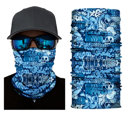 Pack Of 3/6 Men's Neck Warmer Gaiter Face Bandana Headband Mask | S251