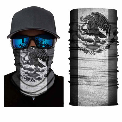 Pack Of 3/6 Men's Neck Warmer Gaiter Face Bandana Headband Mask | S251