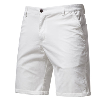 Men's Cotton Casual Cargo Shorts Summer Slim Fit 5-Inch Straight-Leg Short | ST010