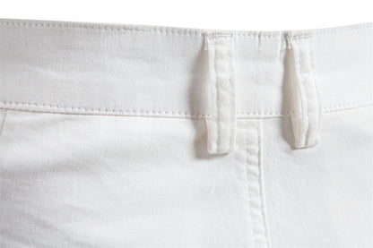 Men's Slim-Fit 5-Inch Cargo Shorts – Cotton Casual Summer Shorts (Plus Sizes) | ST019