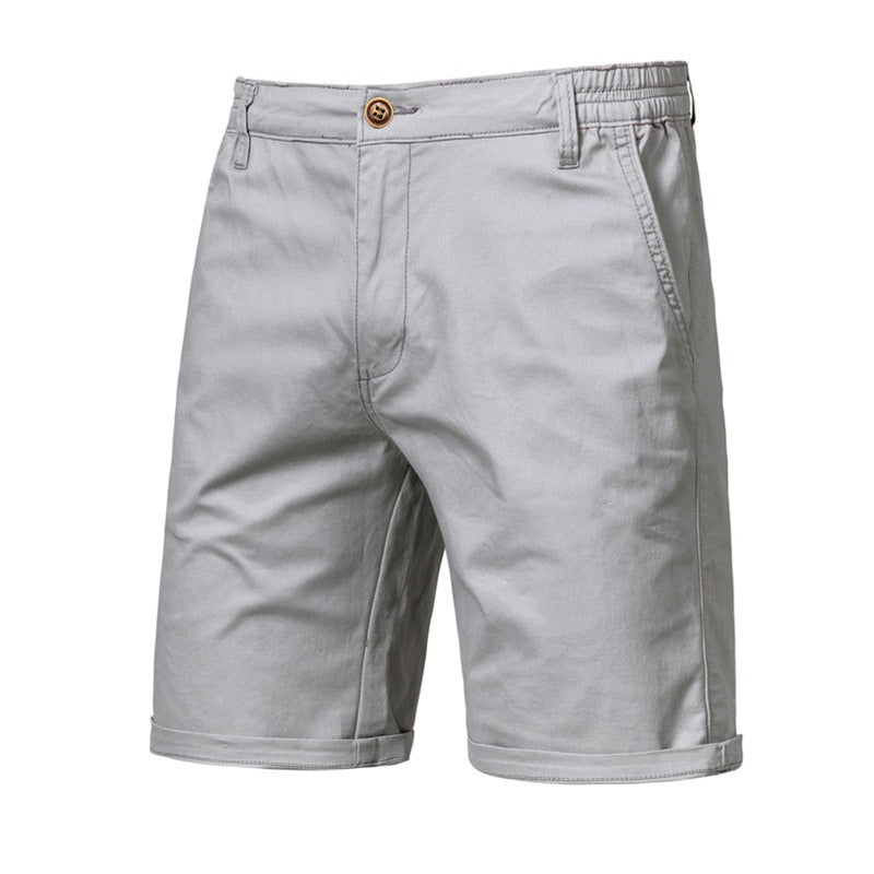 Men's Slim-Fit 5-Inch Cargo Shorts – Cotton Casual Summer Shorts (Plus Sizes) | ST019