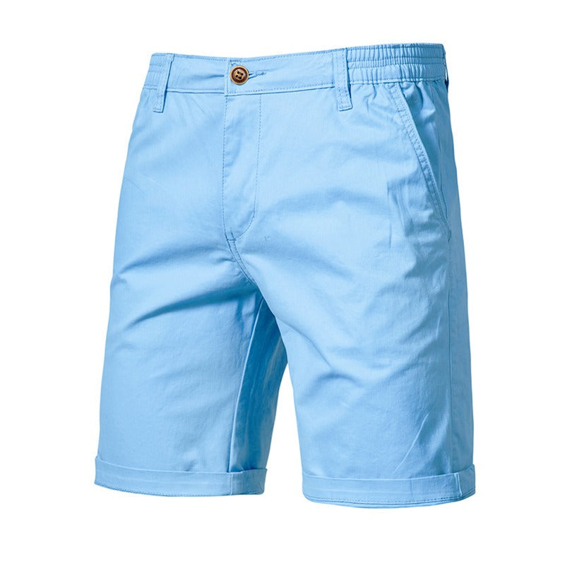 Men's Slim-Fit 5-Inch Cargo Shorts – Cotton Casual Summer Shorts (Plus Sizes) | ST019