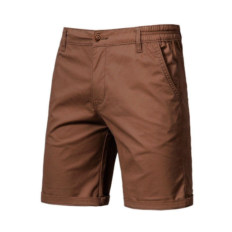 Men's Slim-Fit 5-Inch Cargo Shorts – Cotton Casual Summer Shorts (Plus Sizes) | ST019