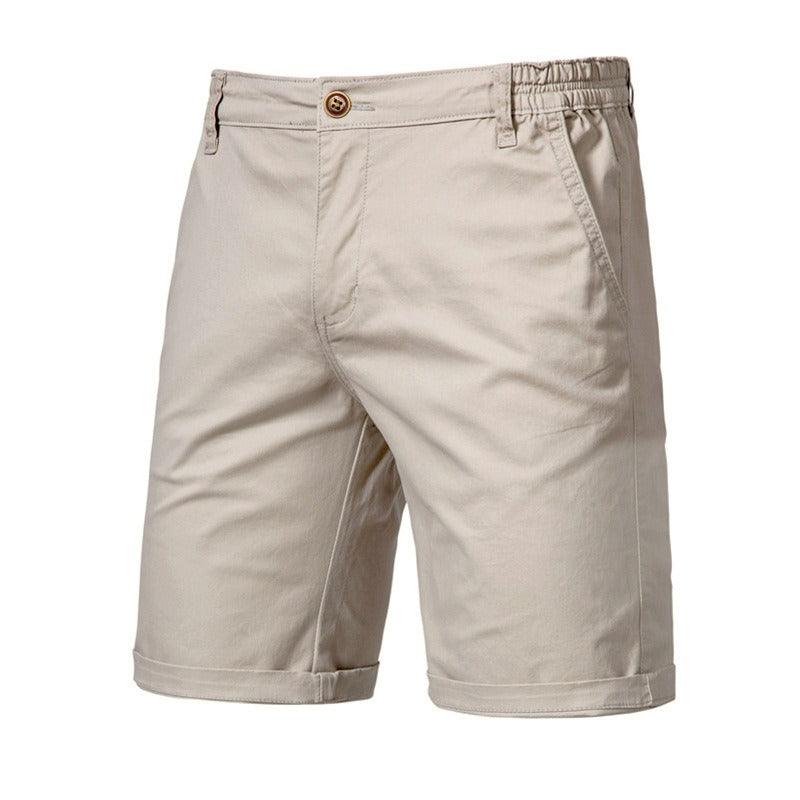 Men's Slim-Fit 5-Inch Cargo Shorts – Cotton Casual Summer Shorts (Plus Sizes) | ST019