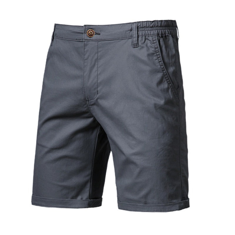 Men's Slim-Fit 5-Inch Cargo Shorts – Cotton Casual Summer Shorts (Plus Sizes) | ST019