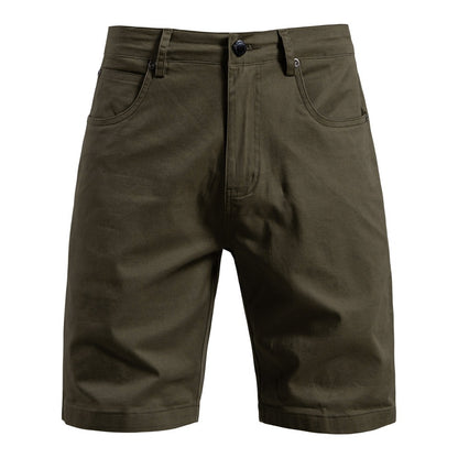 Men's Slim-Fit 5-Inch Cargo Shorts – Cotton Casual Summer Shorts (Plus Sizes) | ST019