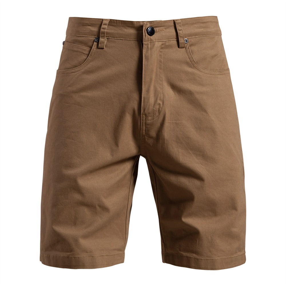 Men's Slim-Fit 5-Inch Cargo Shorts – Cotton Casual Summer Shorts (Plus Sizes) | ST019