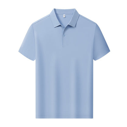 100-Count Mercerized Cotton Polo Shirt | Antibacterial & Cooling | Unisex Summer Short Sleeve Polo Tee | L11-8230