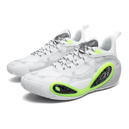 Men’s High-Grip Basketball Sneakers – Youth Street Sport Shoes with Durable Rubber Sole | 8506