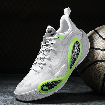 Men’s High-Grip Basketball Sneakers – Youth Street Sport Shoes with Durable Rubber Sole | 8506